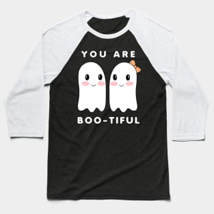 You Are Bootiful Cute Ghost Halloween Love Baseball T-Shirt